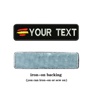 Nuevo Parche de Bordado Rectangular Ligero de Diseño Personalizado al por Mayor, Accesorios de Tela para Sombreros Cosidos, Hecho en Pakistán - Product Image 4
