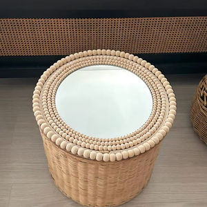 Miroir Mural Décoratif Argenté de Haute Qualité, Cadre Design Moderne, pour Noël, Maison, Salon, Salle de Sport, Décoration Cosmétique, God Grace Overseas - Product Image 3