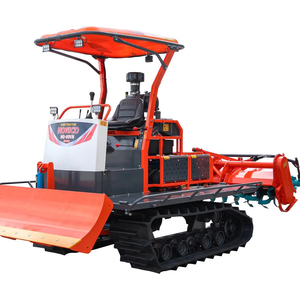 Venta al por mayor 2026 - Tractor de orugas agrícola Hogico 80VN 80HP de alta calidad con orugas de goma y multifunción 3 en 1 - Product Image 6