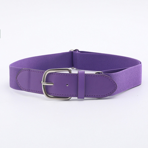 Ceinture de baseball élastique de qualité supérieure, ceinture uniforme durable, vêtements de baseball athlétiques, ceinture de baseball extensible, ceinture de sport en cuir - Product Image 4
