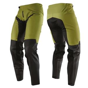 Unisex Color Blocked Motocross Motorcycle Pants High Visibility Quick Dry 220g Nylon Spandex All Seasons Racing Wear - Product Image 1