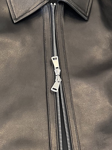 Blouson bomber printemps-automne, tendance mode moto, streetwear, blouson en cuir PU, coupe slim homme - Product Image 4