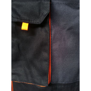 Salopette de travail unisexe grande taille avec bretelles, combinaison une pièce sans manches avec poches - Product Image 4