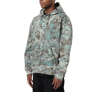 Sudadera con Capucha de Camuflaje para Hombre, Corte Holgado, Sublimación, Poliéster, Ropa Casual de Otoño, Sudaderas con Capucha para Hombre - Product Image 4