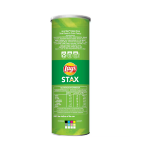 Wholesale Lay's Stax Sour Cream & Onion <b>Potato</b> Chips 145g Crispy <b>Potato</b> Snack Competitive Price Export - Product Image 2
