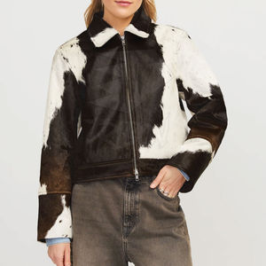 Vestes en cuir à poils de qualité supérieure à vendre – Vêtements d'hiver confortables en cuir à poils – Vente en gros de vestes en cuir à poils - Product Image 1