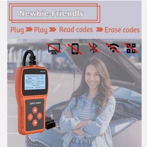 Lettore di Codici di Errore OBD2, Strumento Diagnostico per Auto per Verificare la Luce del Motore, Attrezzo Diagnostico per Veicoli - Product Image 6