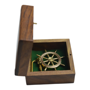 Metal Design Best and Solid Packing Wooden Box Design <b>Key</b> <b>Chain</b> Shiny Finishing Decor <b>Key</b> Holder - Product Image 6