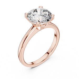 Bagues en diamant de laboratoire rondes brillantes de qualité supérieure, éclat durable et emblématique pour un fiançage éthique et des bijoux de mariée intemporels - Product Image 4