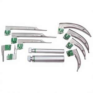 Kit de laryngoscope à fibre optique EMT, lames Mac Miller, manche réutilisable, instruments chirurgicaux de haute qualité résistants aux hautes températures - Product Image 6
