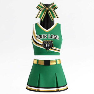 Uniformes de Animadoras para Mujer al por Mayor, Conjuntos Personalizables con Sublimación, 100% Poliéster, Cómodos y Transpirables - Product Image 6