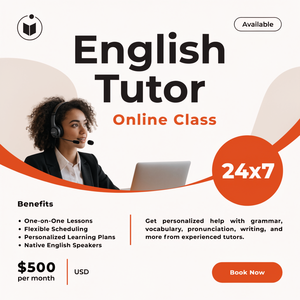 Entrenamiento en habla y pronunciación de inglés en línea - Product Image 3