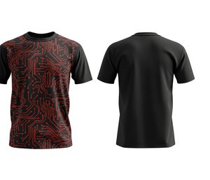 T-shirt imprimé par sublimation, design graphique haute résolution |   Tailles pour hommes, femmes et jeunes |   Vêtements de sport légers et à séchage rapide - Product Image 1