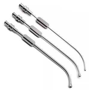 Juego de 3 Cánulas de Succión Sinusal Dental Manuales de 2.5mm/3mm/4mm, Instrumentos Quirúrgicos de Acero Inoxidable - Product Image 3