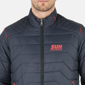 Chaquetas de Invierno Acolchadas de Alta Calidad Hechas en Pakistán, Diseño Personalizado al por Mayor, Chaquetas con Capucha y Logotipo Frontal para Hombre - Product Image 4
