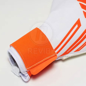 Gants de gardien de but en cuir de haute qualité avec design antidérapant et sangle de poignet réglable - Couleurs personnalisées, best-seller pour les sports - Product Image 5