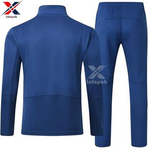 Ensemble de survêtement d'hiver haute performance 100 % coton molletonné imprimé numériquement, 2 pièces, unisexe, qualité export - Product Image 2