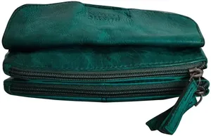 Sacs à bandoulière en cuir pour femmes, fermeture éclair, design matelassé, luxe, élégant, spacieux, léger, facile à transporter, mélange parfait - Product Image 2