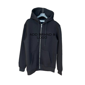 Bangladesh Overruns Supplier Custom <b>Grey</b> Pullover Hoodie Fleece Viscose <b>Sweatshirts</b> Custom <b>Men's</b> Hoodies Drawstring Blank Hooded - Product Image 2