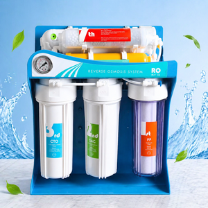 <span class=keywords><strong>Precio</strong></span> <span class=keywords><strong>de</strong></span> Fábrica: Planta Purificadora <span class=keywords><strong>de</strong></span> <span class=keywords><strong>Agua</strong></span> por Ósmosis Inversa (RO) <span class=keywords><strong>de</strong></span> 100 Galones, 5/6/7 Etapas, <span class=keywords><strong>para</strong></span> Hogar, Debajo del Fregadero, con Filtro ALK UV - Product Image 1