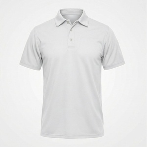 เสื้อโปโลผู้ชายผ้าฝ้ายพรีเมียม แห้งเร็ว แขนสั้น สวมใส่สบาย เหมาะสำหรับทำงานและออกกำลังกาย ระบายอากาศได้ดี สีสันปรับแต่งได้ - Product Image 1