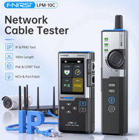 FNIRSI LPM-10C Traceur de câbles multifonctionnel avec test PING IP, test PoE, localisateur de fils RJ45 RJ11, diagnostic de défauts de câbles réseau LAN