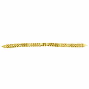 Bracelet de mode pour homme en laiton plaqué or micro 14K 18K 24K, chaîne Jubilé, vente en gros - Product Image 2