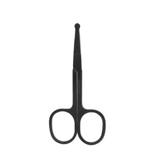 Stainless Steel Straight Blade Cuticle Trimming Shears for Personal Care Facial Hair <b>Removal</b> and Fine Nose Hair - Product Image 3