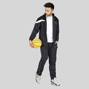 Conjunto Deportivo Informal de Verano para Hombre, Talla Grande, Color Sólido, con Malla Transpirable y Secado Rápido - Product Image 1