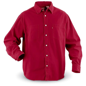 Chemise en jean de coton à manches longues pour homme, style polyvalent, bords délavés, nouveau design tendance - Product Image 3