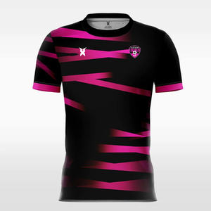 Maillots de football personnalisés pour équipes et vêtements de supporters avec impression par transfert thermique personnalisée, respirants, 100 % polyester, séchage rapide, manches courtes - Product Image 3