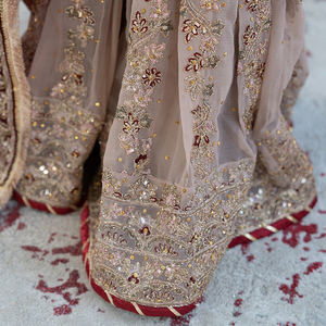 Producto Más Popular: Ropa de Boda India y Pakistaní, Vestido de 3 Piezas con Bordado para Damas, Prendas Listas para Usar en Fiestas - Product Image 3