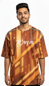 Camiseta Urbana Oversize con Sublimación para Hombre, Estilo Casual y Moderno - Product Image 3