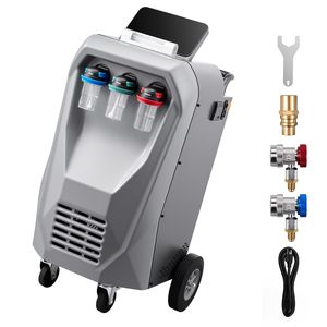 Macchina di Recupero Refrigerante R134a Completamente Automatica, Precisione 98,5%, Schermo Touch da 10,1 Pollici per Riparazione Auto e Recupero AC - Product Image 1