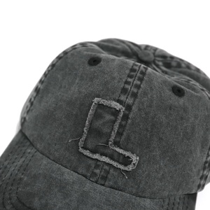 หมวกเบสบอลผ้าฝ้ายทวิลล์ 100% ปักโลโก้ตามสั่ง หมวกทรงแด๊ด ปรับขนาดได้ ทรงวินเทจ ทำสีซีดแบบดิสเทรส ขายส่ง - Product Image 6