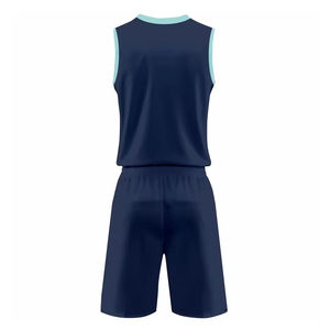 ชุดบาสเก็ตบอลโพลีเอสเตอร์ 100% คุณภาพดี ชุดบาสเก็ตบอลสั่งทำพิเศษ ดีไซน์ใหม่ - Product Image 2