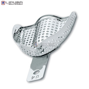 Bandeja de Impresión Dental de Calidad Premium con Borde U1 Perf. (upper) Talla XL Acero Inoxidable Reutilizable Autoclavable Ortodoncia - Product Image 5