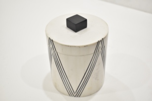 Premium Round Decorative Storage <b>Box</b> with Lid – Modern Resin & MDF Organizer - Product Image 2