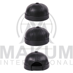 Leather <b>Cap</b> for Unisex Custom <b>Vintage</b> Baseball Hat Waterproof Embossed Finish for Casual Sports Travel Outdoor Winter Activities - Product Image 6