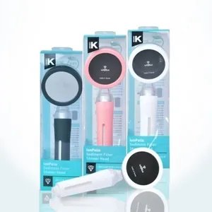 Pommeau de douche Ionpolis V transparent à double filtre - Product Image 5