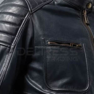 Veste de Moto Vêtements de Course Automobile Vêtements de Moto Vêtements en Cuir de Qualité Supérieure pour Moto - Product Image 2