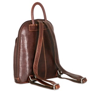 Wholesale Supplier Genuine <b>Leather</b> Women Chest Crossbody Bag Vintage Flap Backpack <b>Purse</b> with Custom Logo & Low MOQ - Product Image 3