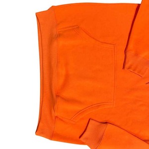 Sudaderas Extra Grandes de Algodón Sólido para Hombre, Color Naranja, Precio Económico - Product Image 5