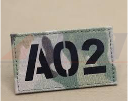 Parche de tela reflectante negro personalizado, corte láser IR, parche de bandera de gran calidad, corte térmico o por láser para ropa y sombreros 2025 - Product Image 2