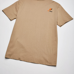 T-shirt oversize épais à col rond pour homme, personnalisable avec logo, manches courtes - Product Image 3