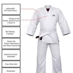 Uniforme de karaté de haute qualité, nouvelle arrivée, design unique, uniforme de karaté en vente, uniforme de karaté le plus vendu - Product Image 3