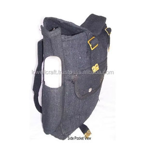 Sac à dos en toile de coton tendance, élégant, léger, pour tous les jours, voyages, école, travail, décontracté, avec coton durable - Product Image 6