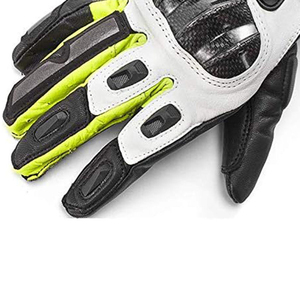 Guantes de Motociclismo de Cuero con Pantalla Táctil, Resistentes al Viento, Transpirables, con Protección de Nudillos de Carbono para Invierno, Protección Completa para los Dedos - Product Image 6