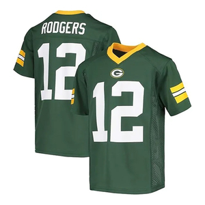 Maillot de football américain en mesh 2025 pour hommes, personnalisable avec nom d'équipe, impression sérigraphique, coupe ample pour adultes, entraînement - Product Image 1