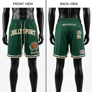 Polyester Basketball Shorts Black Orange White Side Panels Custom Sublimation basket ball jersey and shorts - Product Image 5